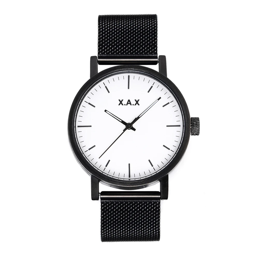

Dropshipping Simplist Wrist Watches Stainless Steel Backcase Japanese Quartz Movement
