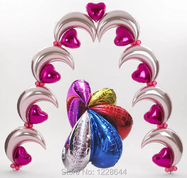 DH_moon shape foil balloons-2