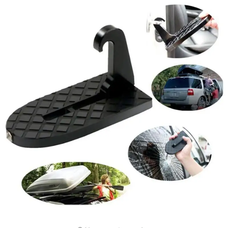 

Car Vehicle Rooftop Roof Rack Assistance Easy Acess The Door Step Hooked On Car SUV 4X4 Slam Latch Doorstep