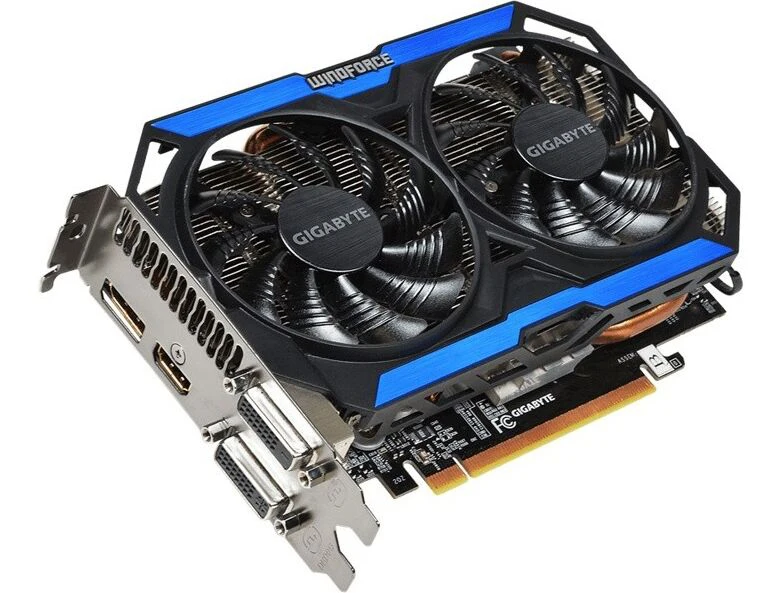 Видеокарта GIGABYTE GTX 960 4 Гб 128 бит GDDR5 видеокарты для nVIDIA VGA карты Geforce GTX960 Hdmi Dvi игра используется gtx750ti 750