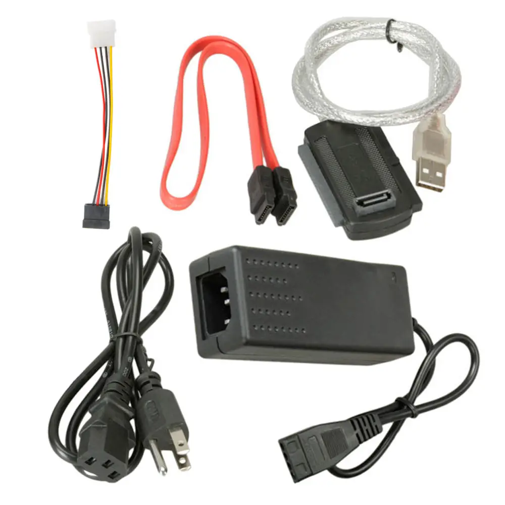 

Durable IDE SATA to USB 2.0 Adapter Converter Cable for 2.5 3.5 Inch Hard Drive