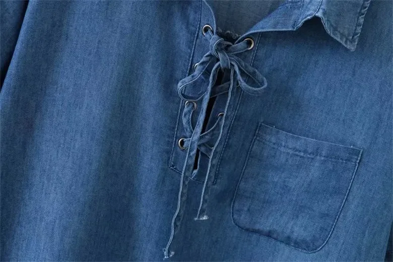 2018 Summer women Dress Plus Size 4XL High Quality Pockets Casual Jeans Dress For Women Vintage Denim Dresses