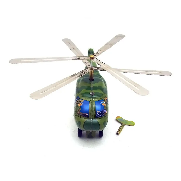MS465 олова ветра до вертолета КА-50 ретро игрушка характер подарок творческие реквизит железа игрушки оптом
