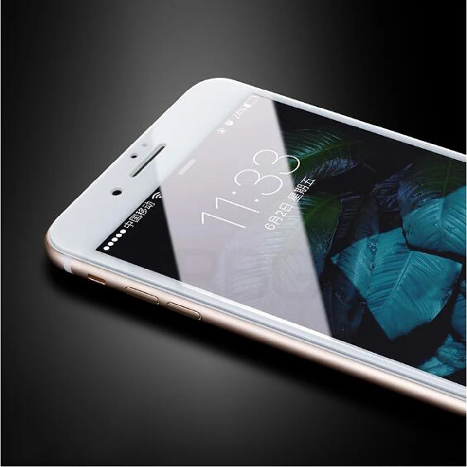 3D закругленные края полное покрытие закаленное стекло на iPhone 6 S 8 экран Защитное