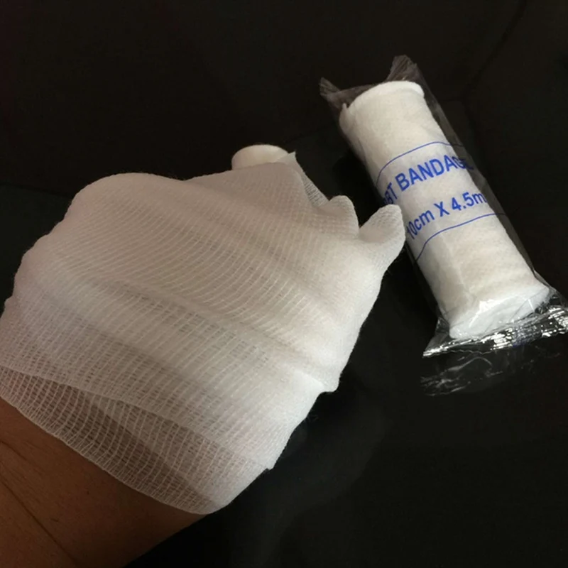 Эластичный Бандаж аптечка Марля рулон повязка на рану медицинский уход аварийная повязка для ухода Спорт на открытом воздухе лечение растяжения