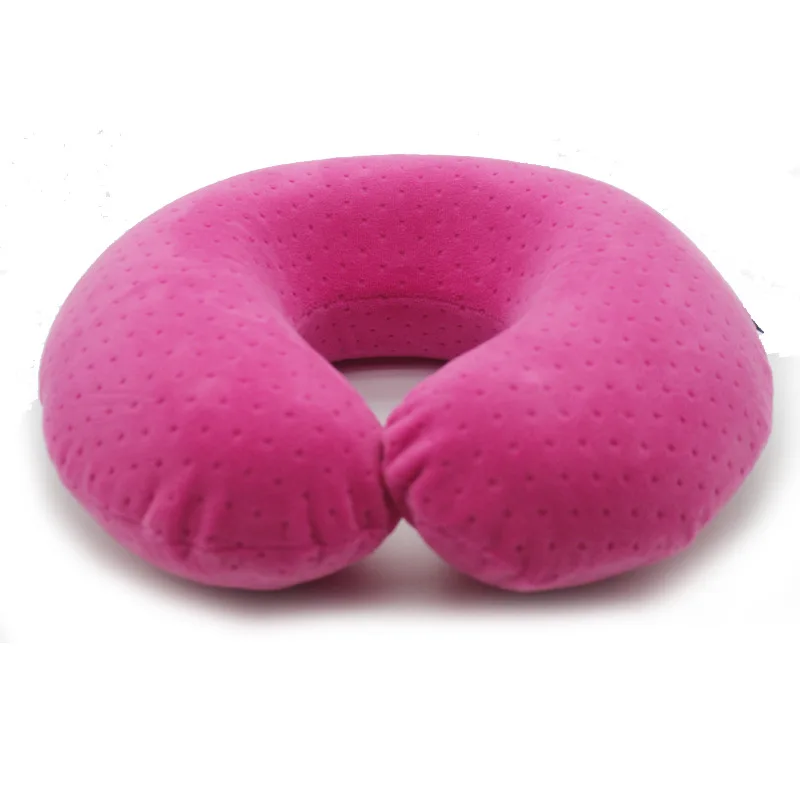 Home Design U-neck Travel Support Pillow Part - 16: New Design U Shape Pillows Neck Support Protector Pillow Soft Wool Fabric Cushion Home Decor Car Office Memory Foam Pillow Z03-in Decorative Pillows From ...