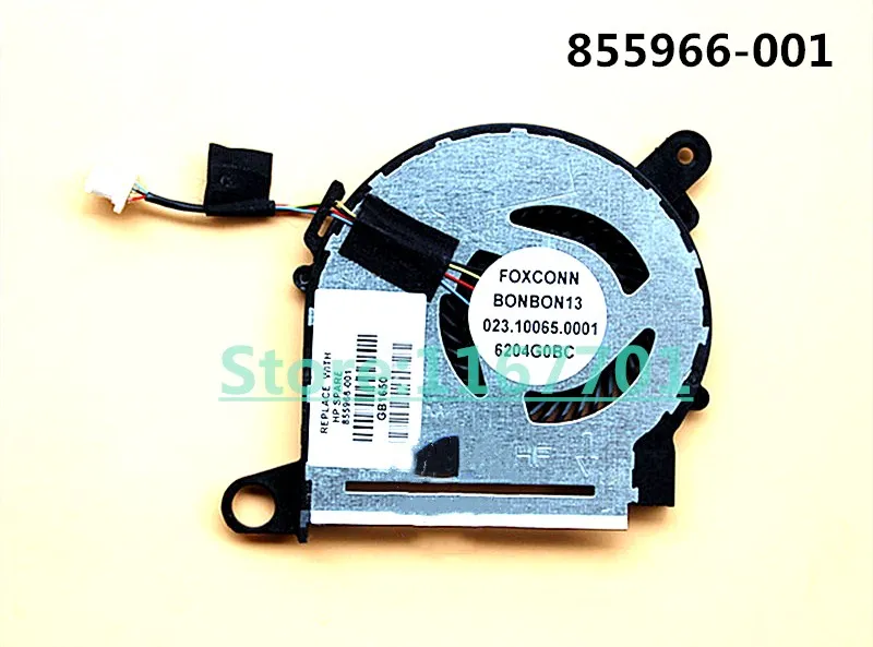 

New Original Laptop/Notebook CPU Cooling Fan For HP Pavilion X360 13-U 13-U000 M3-U NFB59A05H BONBON13 855966-001 023.10065.0001