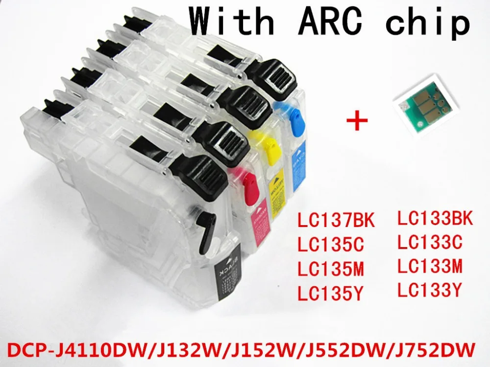 brother cartridges resetten