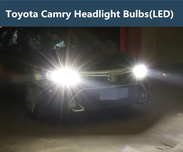 

car LED Headlight Kit for Toyota Camry 06-17 models 9005 HB3 h11 6000K Camry Light Lamp Bulbs LED 12V 90w