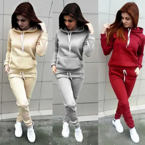 New Women 2PC Clothes Ladies letter Tracksuit Set 2pcs