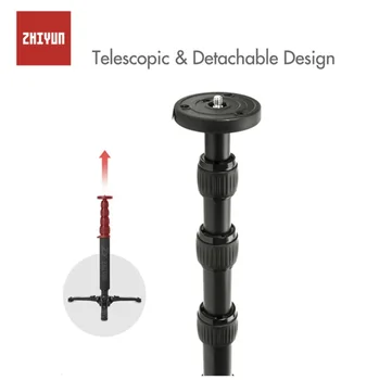 

ZHIYUN Official Telescopic Monopod for Zhiyun Crane 2 for Zhiyun Handheld Gimbal Stabilizer with 1/4