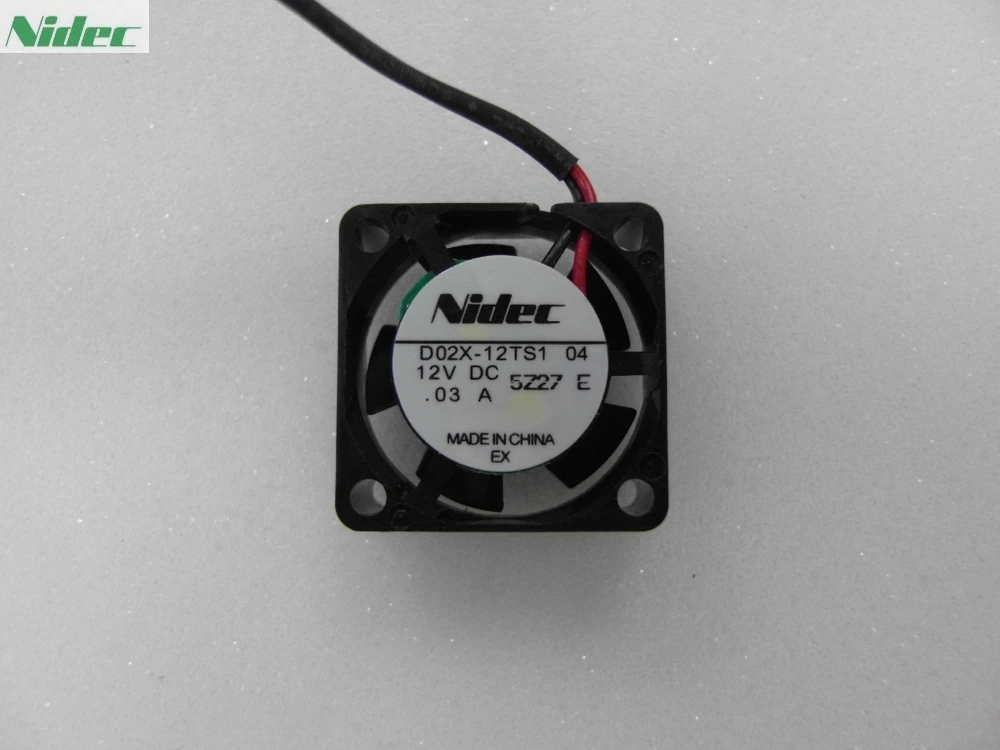 Для Nidec Вентилятор D02X 12TS1 2510 25 мм 2 5 см мини микро 12V DC вентилятор охлаждения|dc cooling