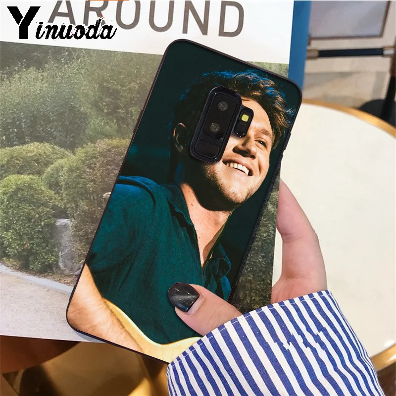 Yinuoda Niall Horan Силиконовый ТПУ мягкий черный чехол для телефона Samsung S9 plus S5 S6 S6edge S6plus S7