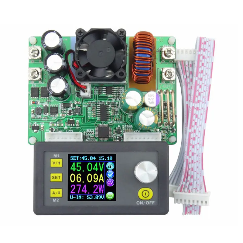 

great quality DC 50V 15A Adjustable Step-down Regulated LCD Digital Power Supply Module