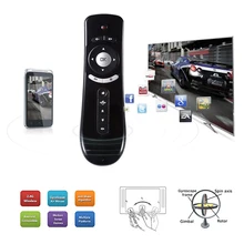 

Mini Fly T2 Air Mouse 2.4G Wireless t2 Keyboard Air Mouse For Android TV Box remote control 3D Sense Motion Media Player