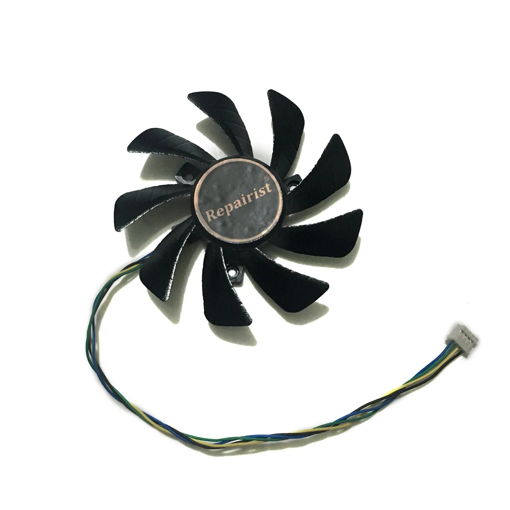 Вентилятор 85 мм RX 460/550/560 GPU VGA кулер видеокарты вентилятор для Radeon XFX RX560 RX550 RX460