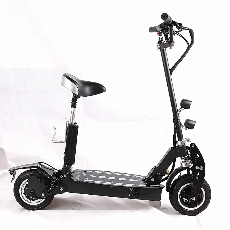 Perfect 11inch electric scooter Front and rear dual motor drive off-road e-scooter 60V20AH lithium battery 2400w motor maximum 80 4