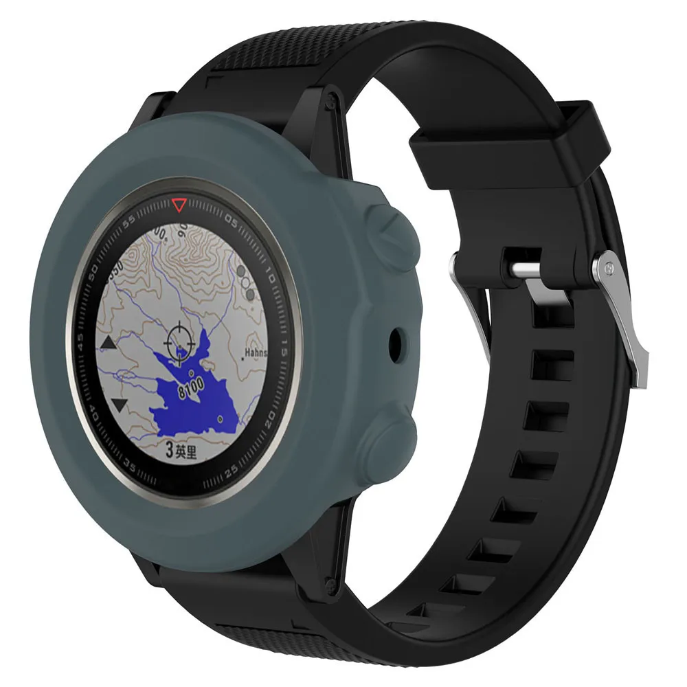 Сменный силиконовый тонкий чехол для смарт часов для Garmin Fenix 5X Plus Watch J05T