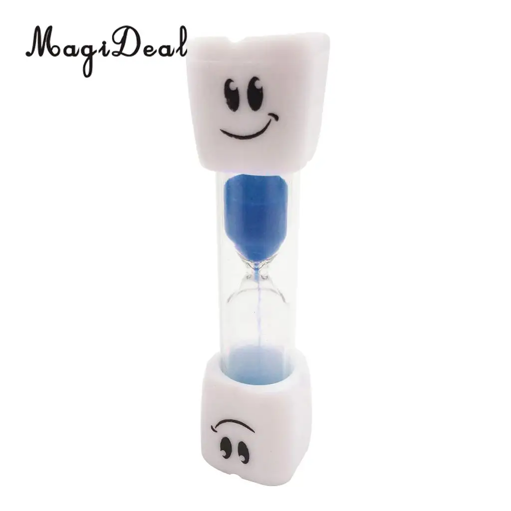 Tooth Brushing Timer Hourglass Sandglass Glass Lovely Smile Sand Egg Timers Kitchen Tool Office Decor Games Playing Novelty Gift