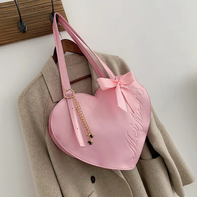 

Female Crossbody Bag For Women 2019 High Quality PU Leather Luxury Handbag Designer Sac Main Ladies Heart Shoulder Messenger Bag