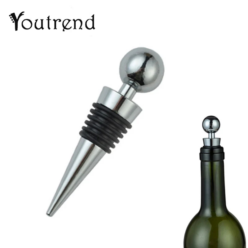 Stainless Steel Wine Stopper Wine Bottle Tampion Sobering Device Set