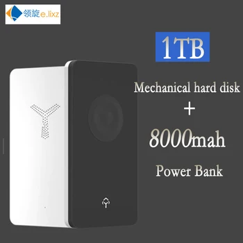 

HDD 2.5 " External Hard Drive USB Type-C 3.0 500GB 1TB 2TB with 8000mah mobile power bank Disk Disc Solid State