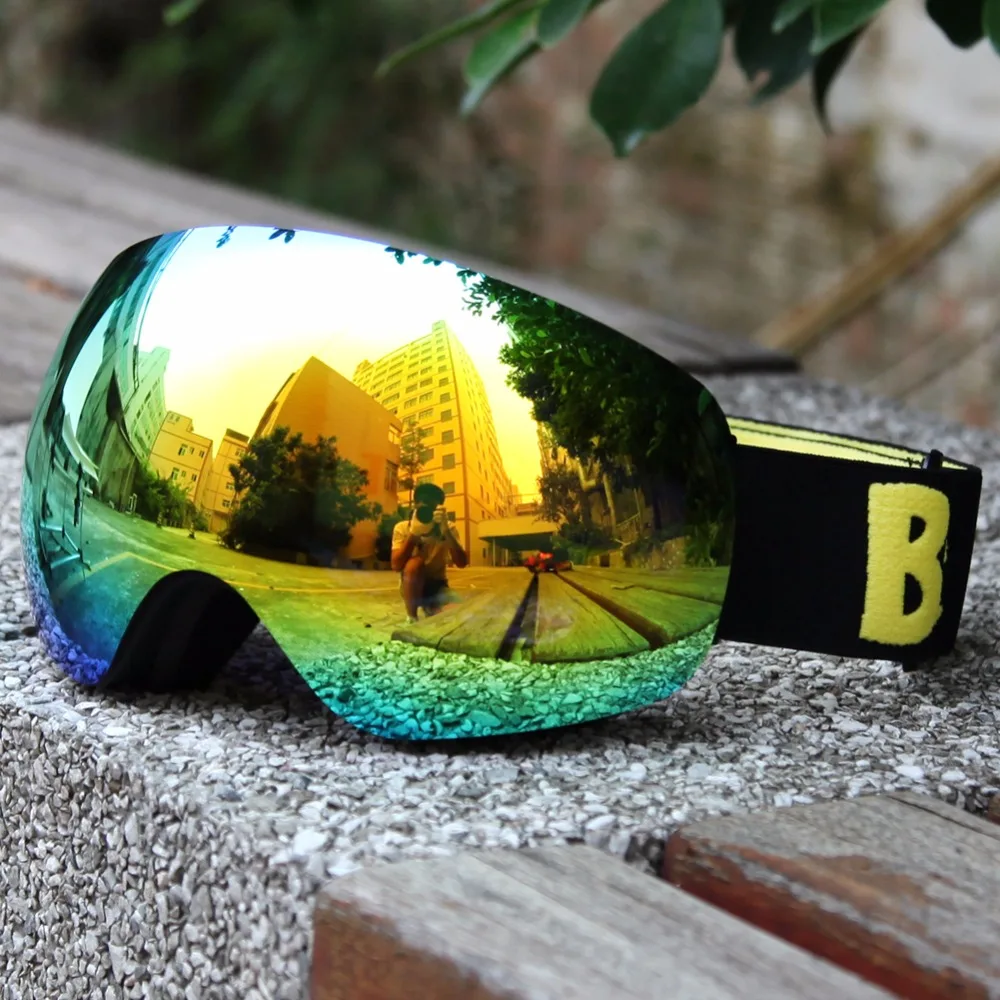 Be Nice Newest Design Ski Goggles Brand Italian Lens Top Quality