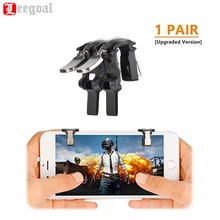 LEEGOAL 1pair S4 Mobile Gaming Trigger L1R1 Shooter Controller PUBG V3.0 For Smart phone Fire Button Aim Key Game Accessories