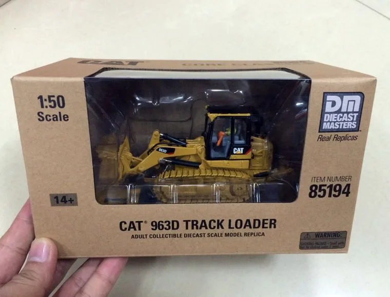 * Новый гусеничный погрузчик гусеницы Cat 963D 1/50 масштабная модель полученная