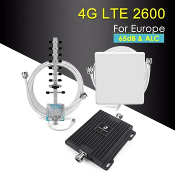 

65dB Band 7 4G LTE Cellular Signal Repeater 4G 2600Mhz Mobile Signal Booster 2600 4G LTE Amplifier Mobile Phone Signal Repeater