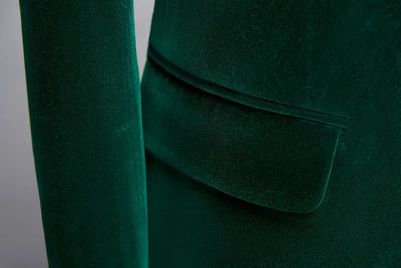 Mens-Dark-green-Slim-Fit-Peaked-Lapel-3-Piece-Suit-Groom-Formal-Business-Tuxedos-Wedding-Men (5)
