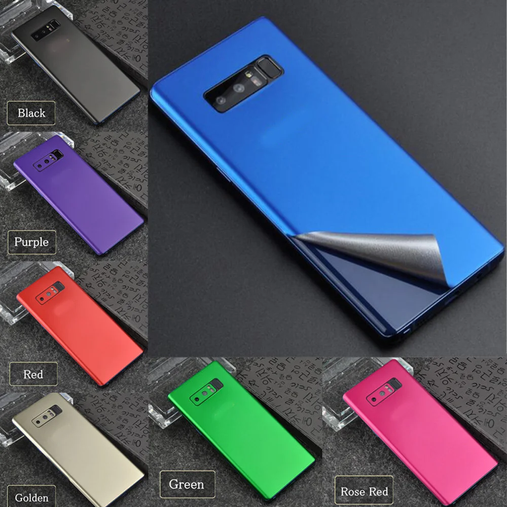Для samsung Galaxy Note 8 S8 S9 все включено наклейка кожа задняя пленка ультра тонкий