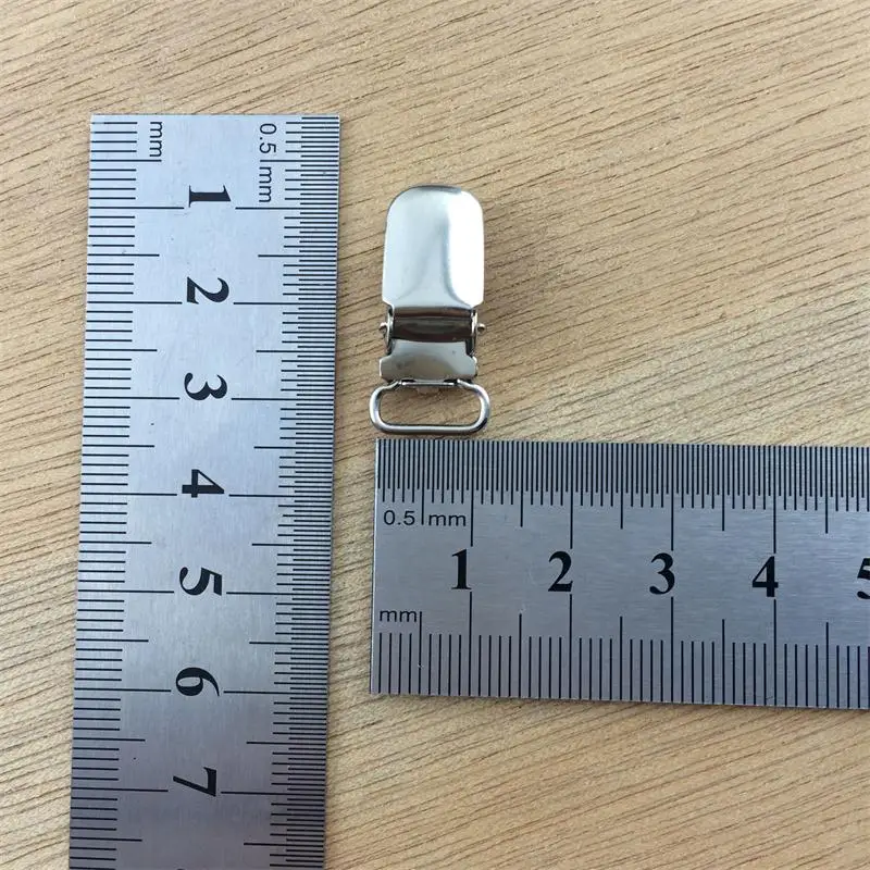 Маленькие 30 шт 10 мм Серебряное металлическое покрытие круглые соски подтяжки зажимы для варежек держатели для проекта ремесло