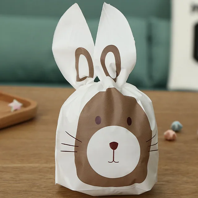 Tronzo Bunny Ears Bag 50pcs Wedding Favors Birthday Party Decorations