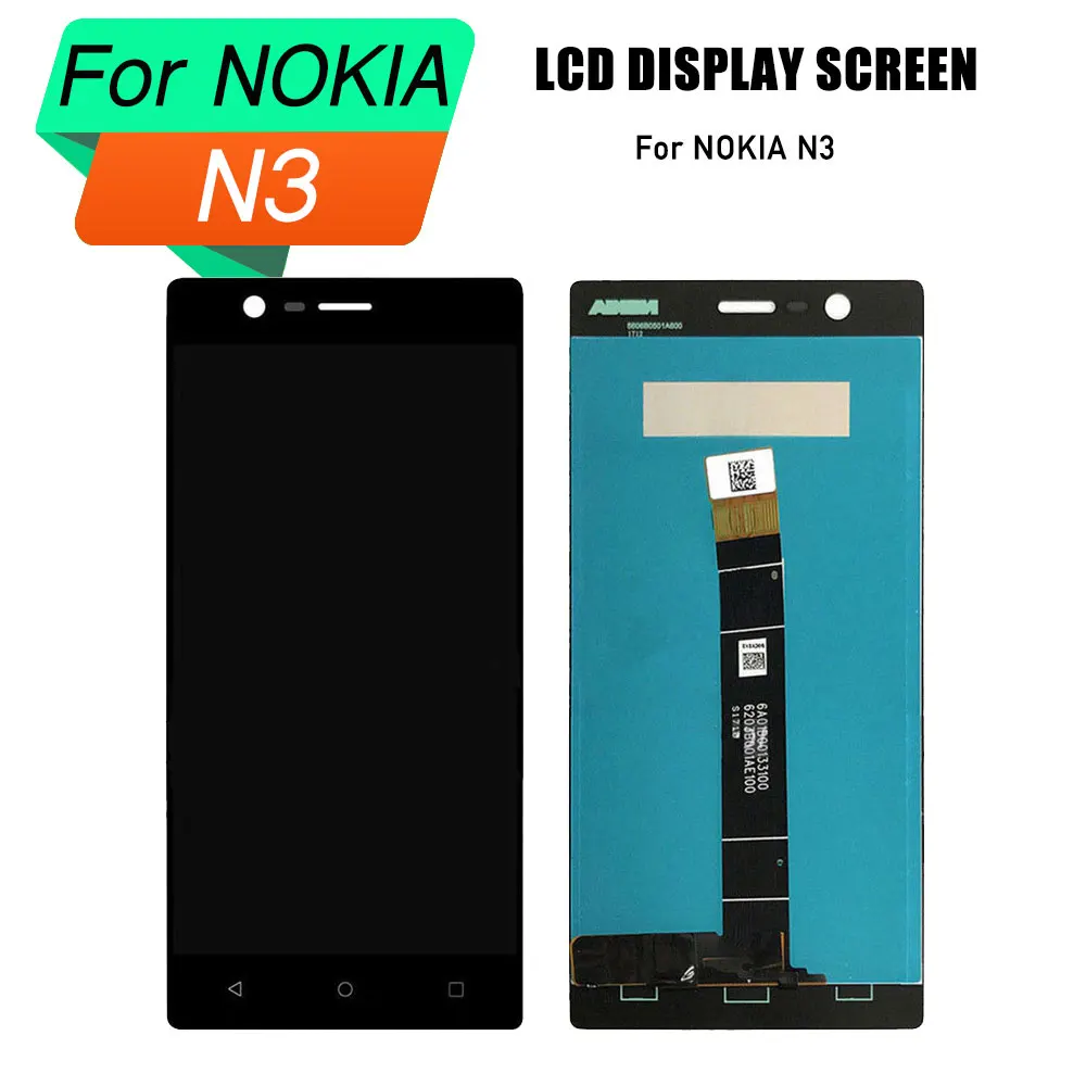 

PrepairP lcd display screen for Nokia N3 lcd screen digitizer assembly for nokia n2 TA-1020 TA-1028 TA-1032 lcd digitizer screen