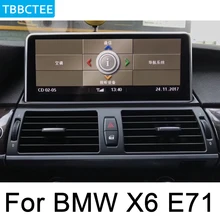 For BMW X6 E71 2011~2013 CIC Car Radio GPS Android multimedia Player Navigation AUX Stereo HD touch screen original style