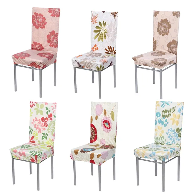 Fundas para sillas comedor poliéster spandex silla Fundas de ... Fundas para sillas comedor poliéster spandex silla Fundas de ...