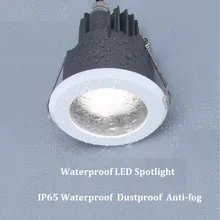 LukLoy водонепроницаемый прожектор для ванной комнаты светодиодный чип стальной корпус бассейн встроенные точечные светильники