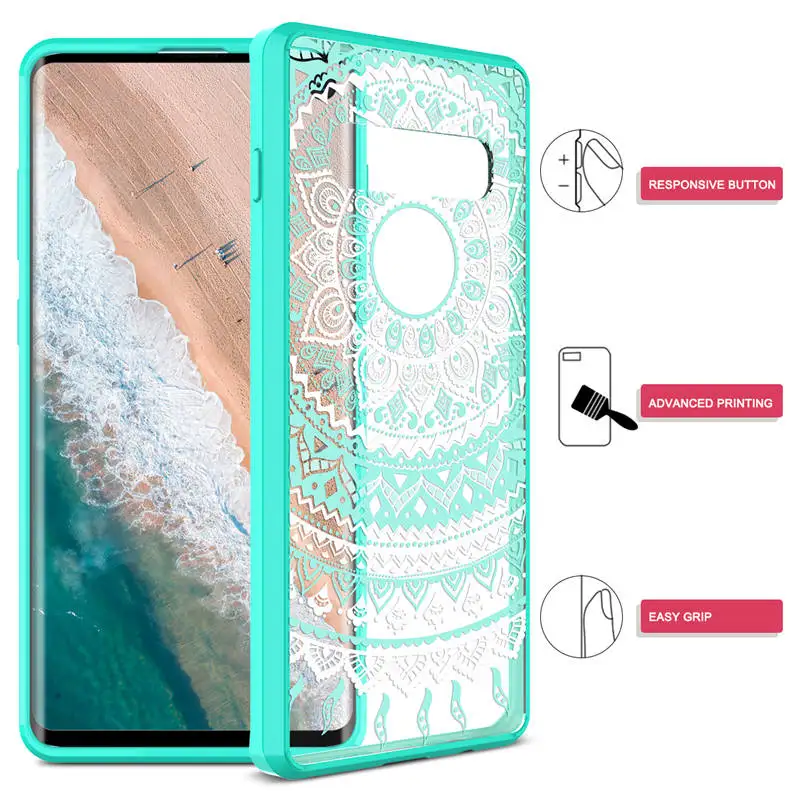 Жесткий чехол для samsung Galaxy S10 Datura flowers ПК Мягкий защитный plus |