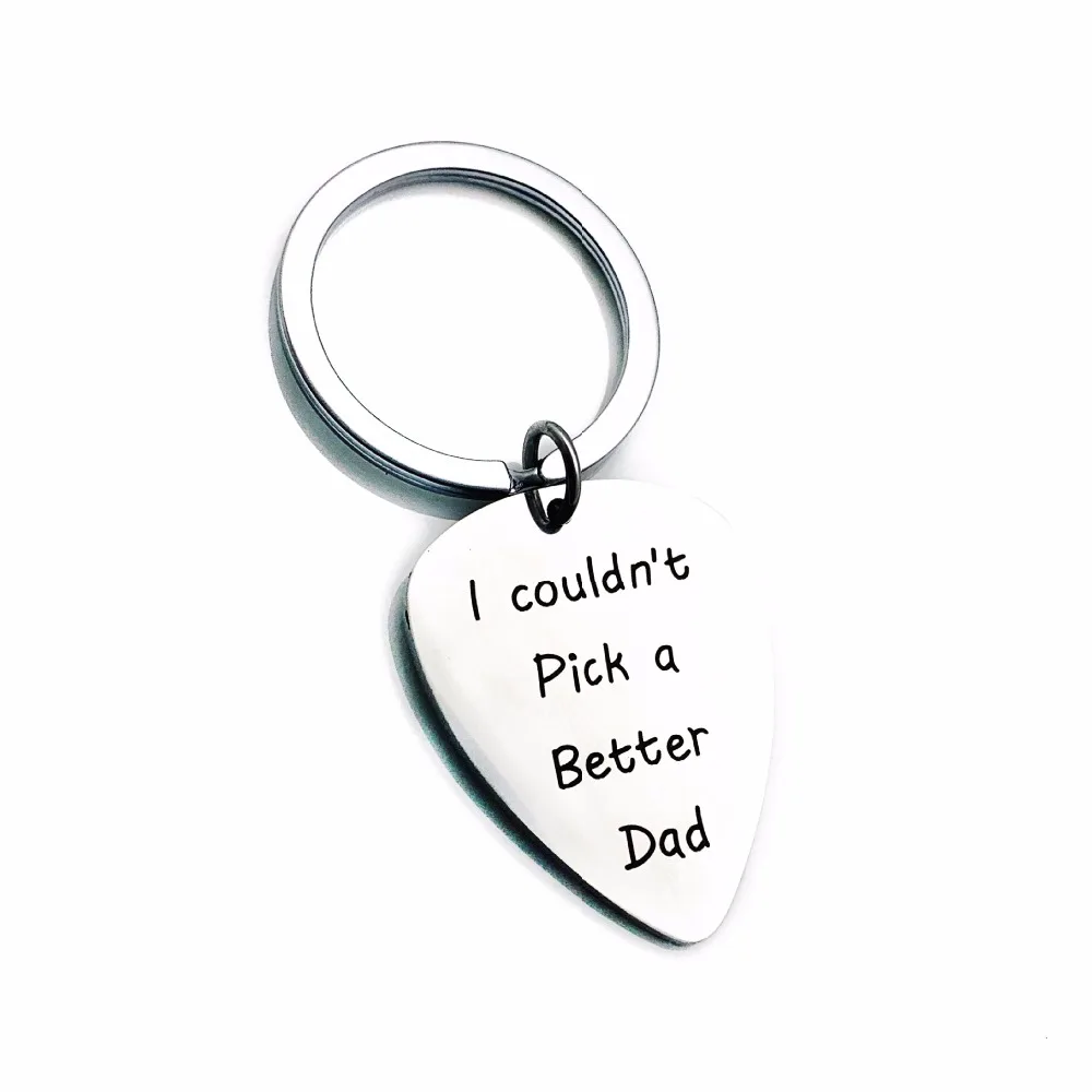 

DXJEL Keyring I Could Not Pick A Better Dad Key Chain Holder Personalized Gift For Fathers Day Gifts Fashion Jewelry Accessories