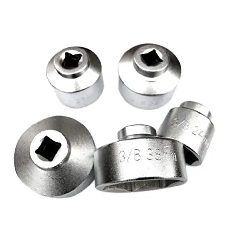 5pcs filter wrench assembly tool metal plate tool assembly wrench head organizer automatic repair timing tool