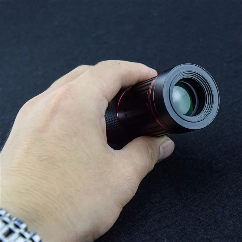 18X охотничья оптика Zoomable HD объектив телеобъектив телескоп монокулярный зажим для мобильных телефонов для наружного наблюдения за птицами