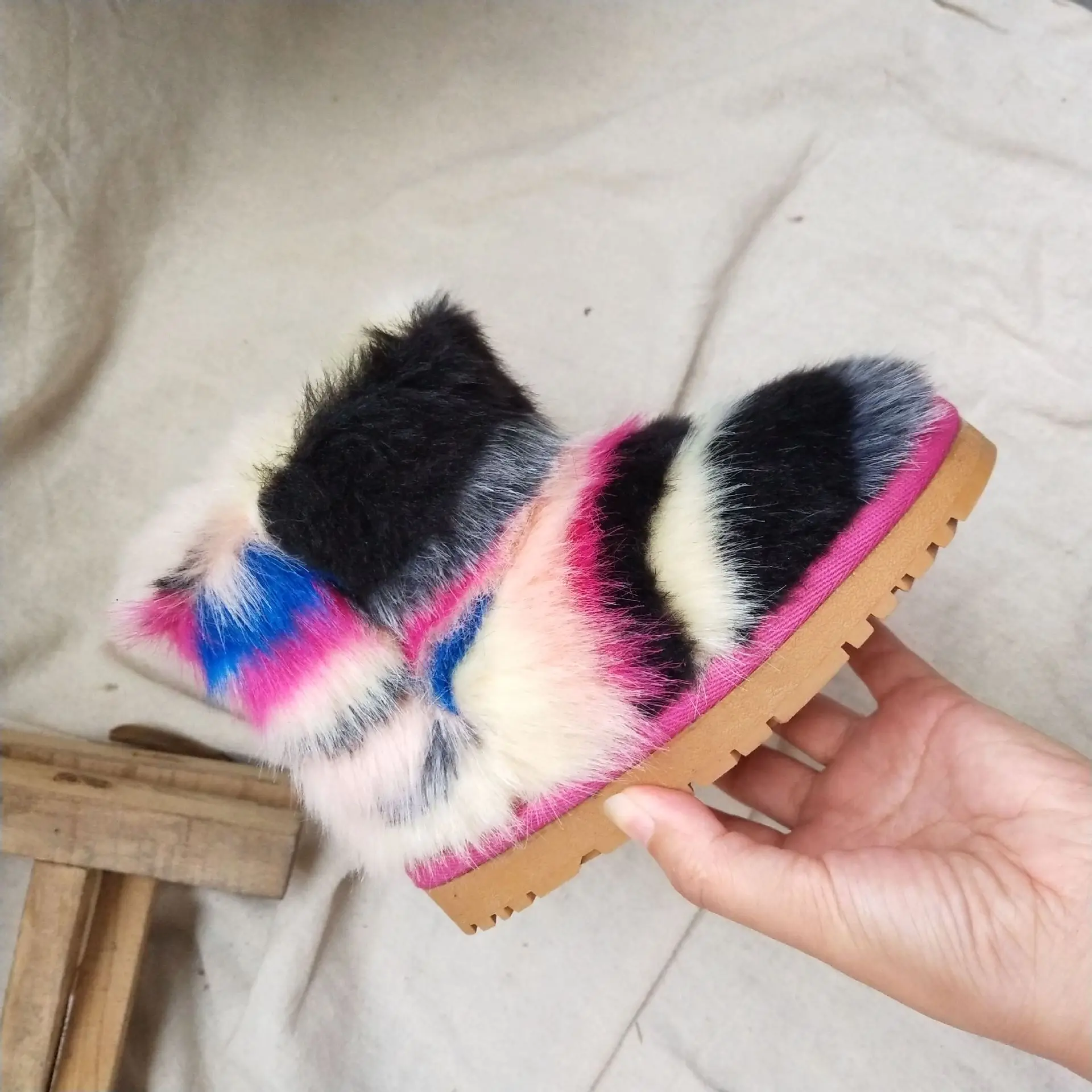 

Baby girls snow boots Winter warm velvet camouflage wool kids fashion boots children brand boots shoes 15-21cm