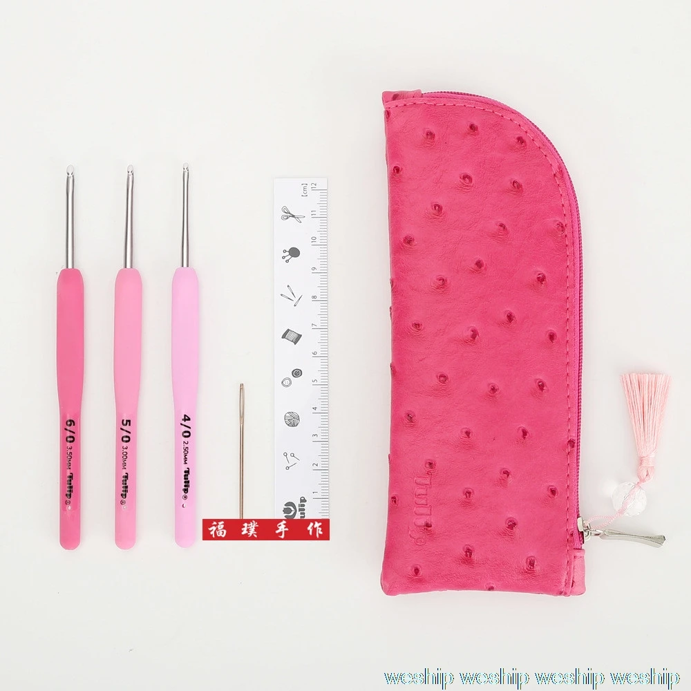 Best Price SET OF Japan Hiroshima TULIP pink crochet hooks 4/0 5/0 6/0 1 order=1 set Best Price SET OF Japan Hiroshima TULIP pink crochet hooks 4/0 5/0 6/0 1 order=1 set
