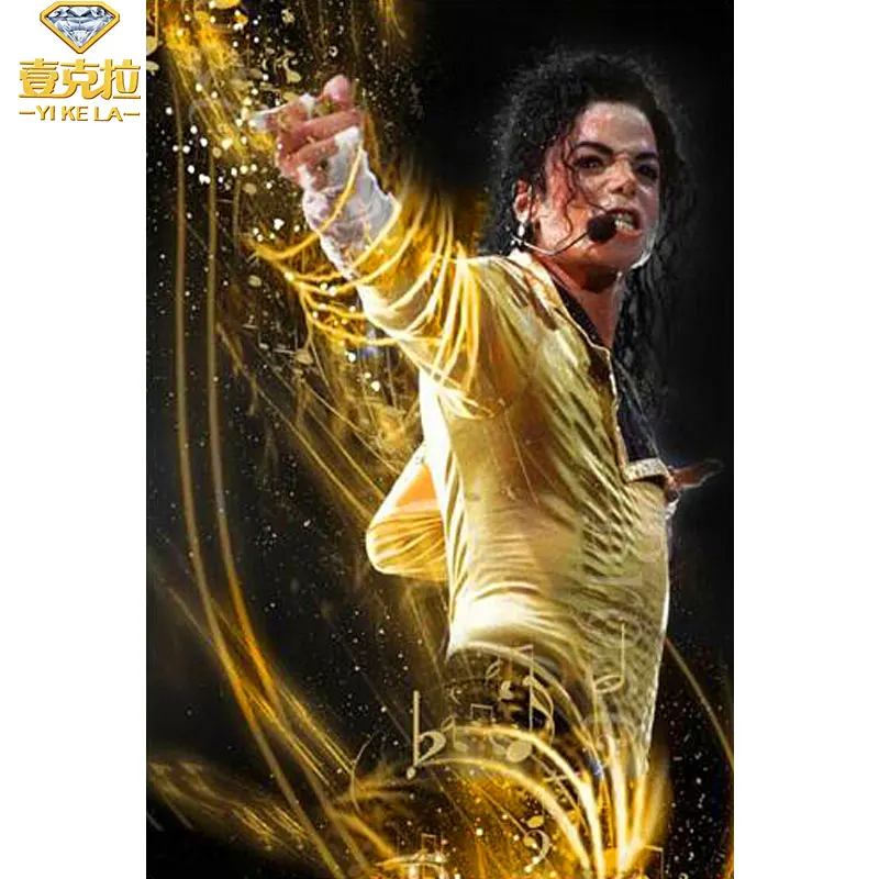 

Daimond Painting Singer Mike Jackson Painting Cross Stitch Home Decor Full Square Drill Rhinestones Mosaic Diamond Embroidery