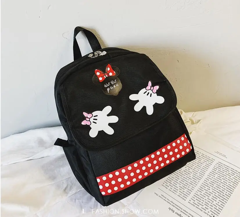 Детский рюкзак для мальчиков и девочек, школьный рюкзак с Микки и Минни, Детская сумка для детского сада
