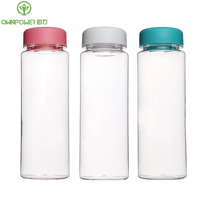 

OWNPOWER 530ml Plastic Water Bottle Drinking Water Portable Sport Protein Shaker My Drinkware Bottle New Coffee Tea Gift