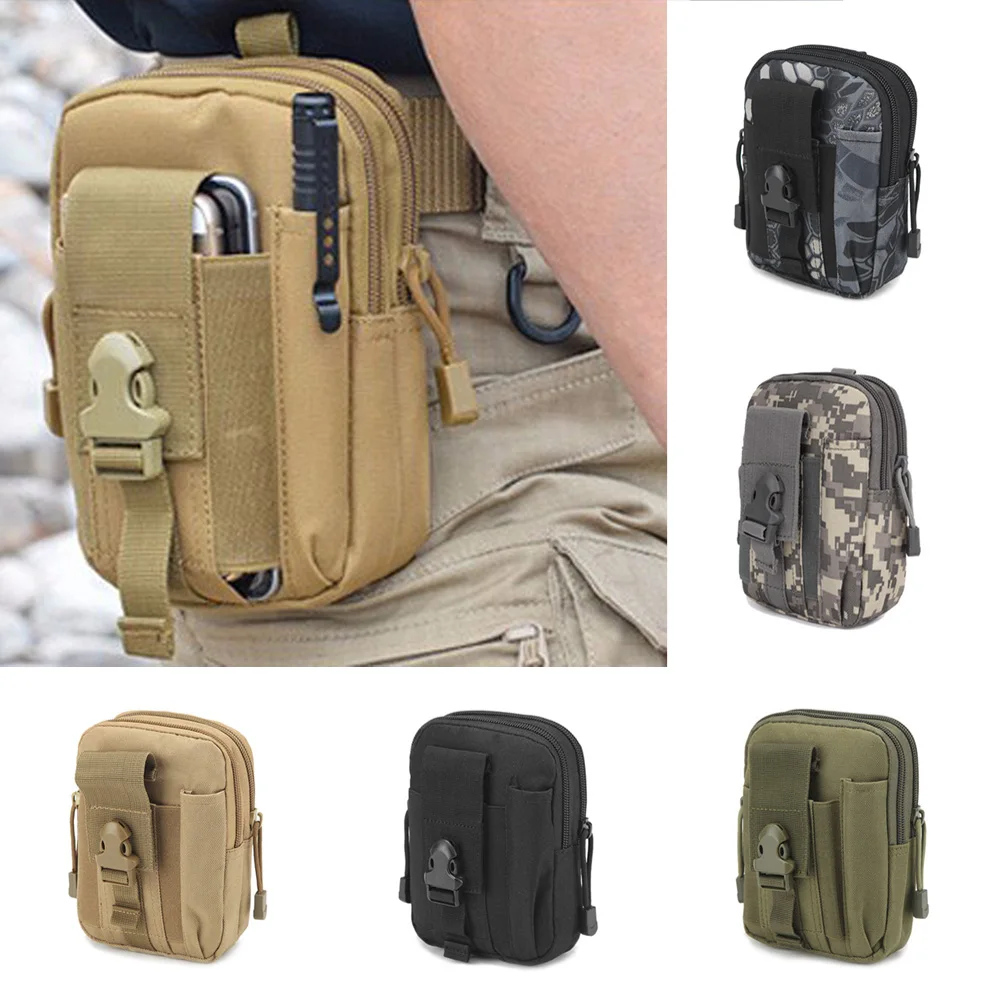 

Tactical Holster Military Molle Hip Waist Belt Bag Wallet Pouch Purse Phone Case