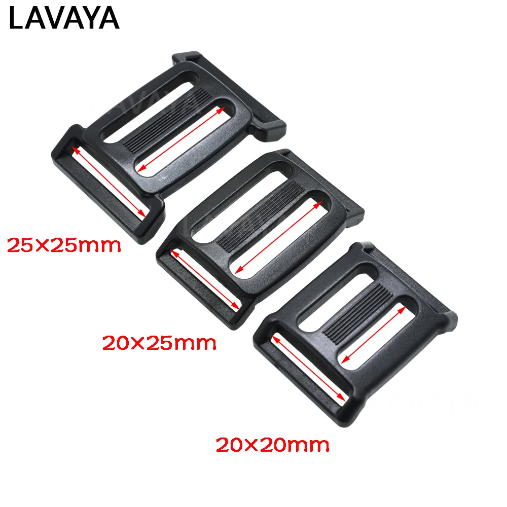 20MM 25MM Plastic Multi function Tri Glide Slider Adjust Arched Buckle