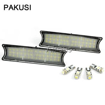 

PAKUSI NEW Car LED Roof Lights 12V For BMW E53 X3 For BMW X Series 1set No error White SMD3528 LED Reading Lamp Bulb Kit styling